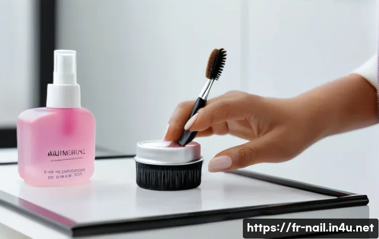 젤 네일 브러쉬 관리 팁 관련 이미지 2